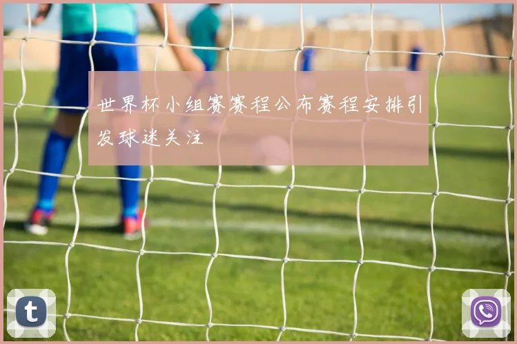 世界杯小组赛赛程公布赛程安排引发球迷关注