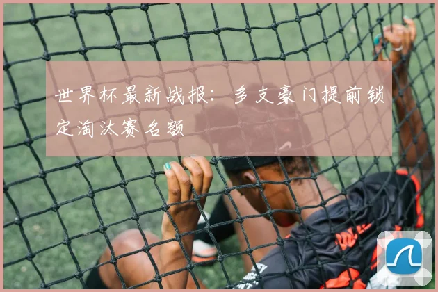 世界杯最新战报：多支豪门提前锁定淘汰赛名额