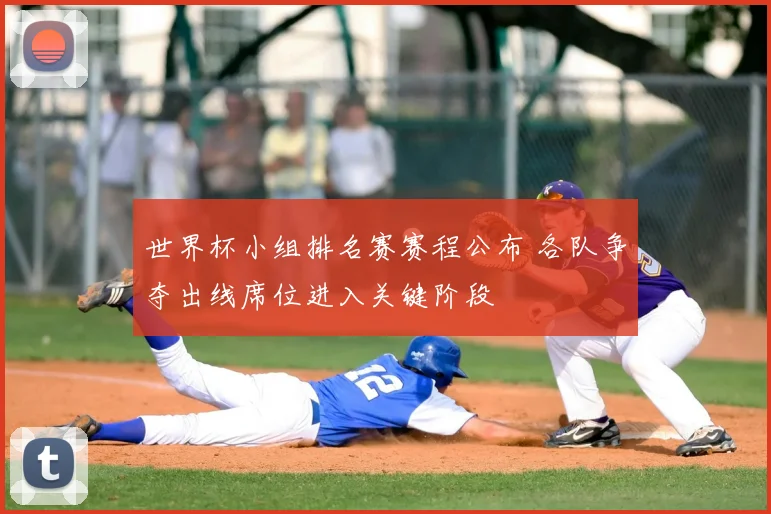 世界杯小组排名赛赛程公布 各队争夺出线席位进入关键阶段