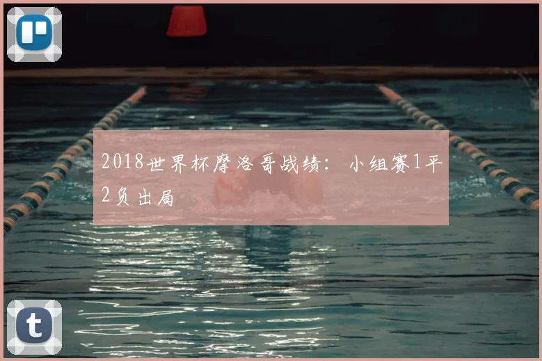 2018世界杯摩洛哥战绩：小组赛1平2负出局